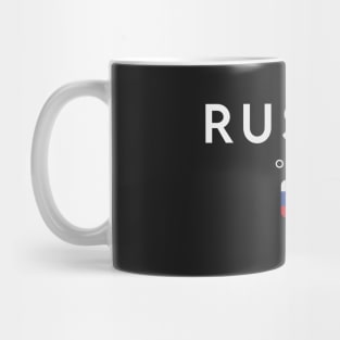 Russia flag, russian flag Mug